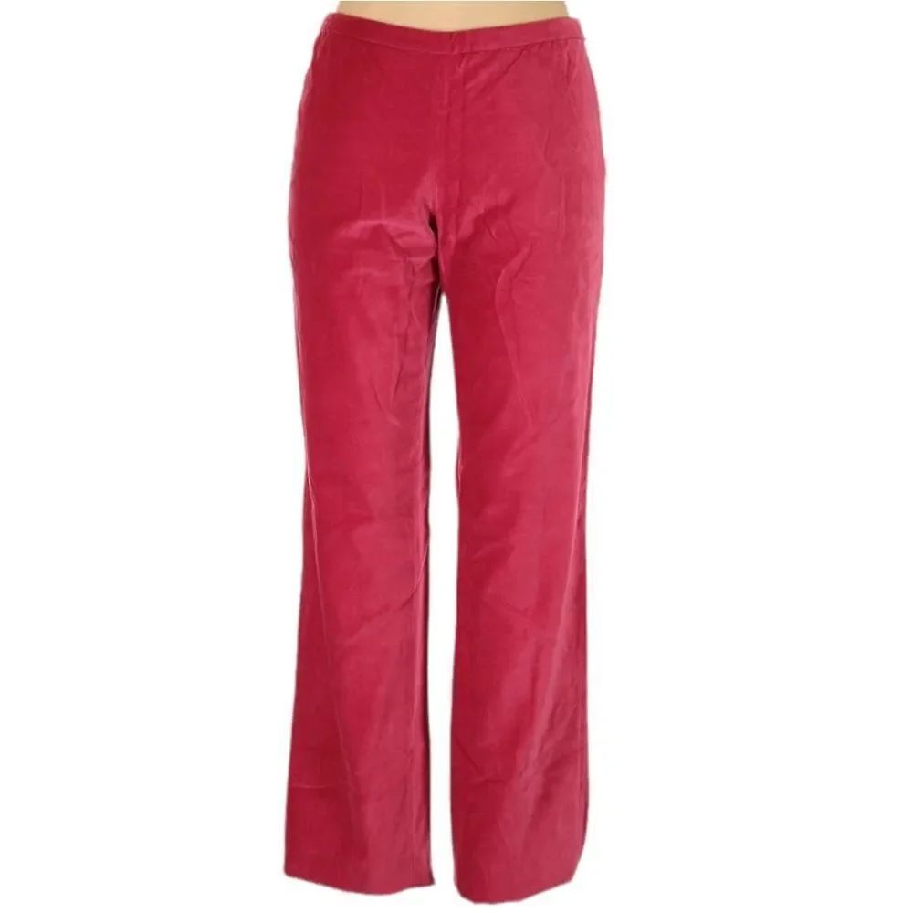 NWT RENATO NUCCI Velvet High Rise Trouser Pants 44 EU - Picture 2 of 7